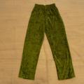 Pantalons verts à velours (x12) - 12/14 ans